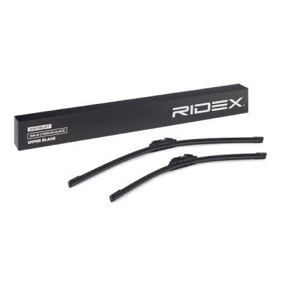 RIDEX 298W0059 Wiper Blade Pair - Front - 600/480mm (Pinch Type)