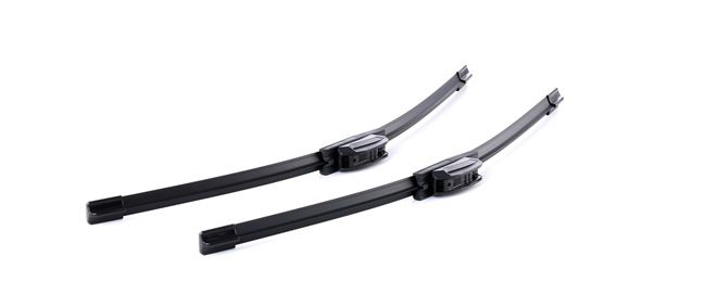 RIDEX 298W0083 Wiper Blades Pair - Front - 530/500mm (Hook Fixing)