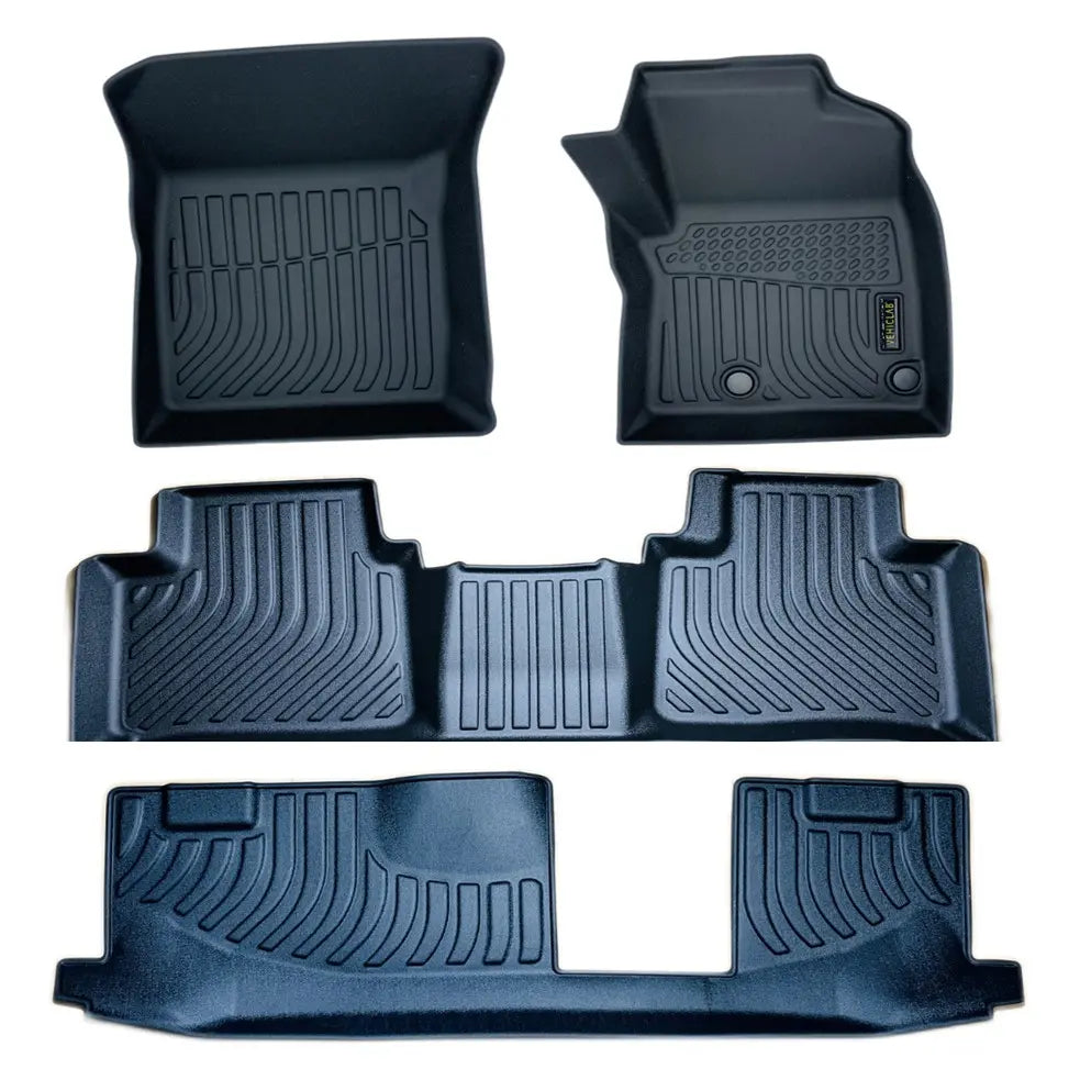 Mitsubishi Outlander (2022-2024) ZM 3 Rows - Floor Mats All Weather 3D/5D