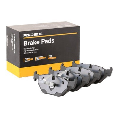 RIDEX 402B0088 Brake pad set rear axle - for BMW