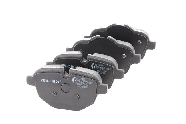 RIDEX 402B0318 Brake pad set Rear axle - for BMW