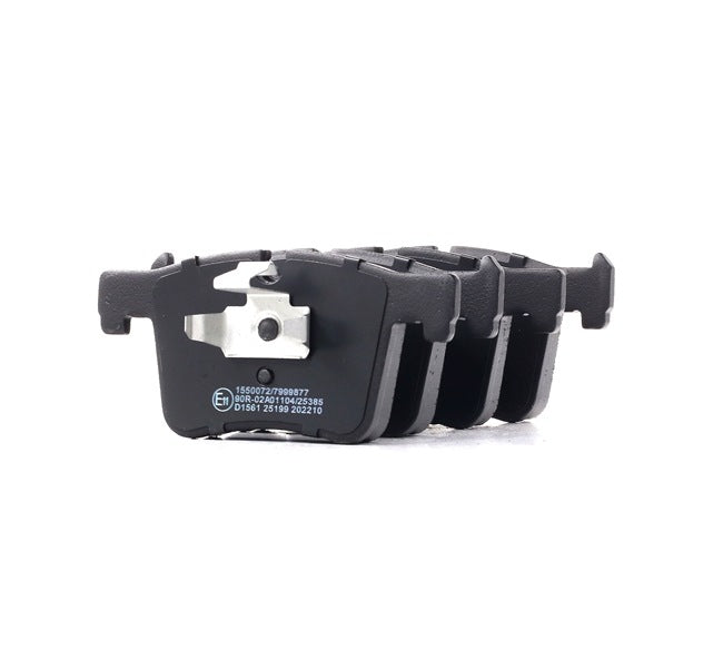 RIDEX 402B0510 Brake pad set with piston clip - for BMW