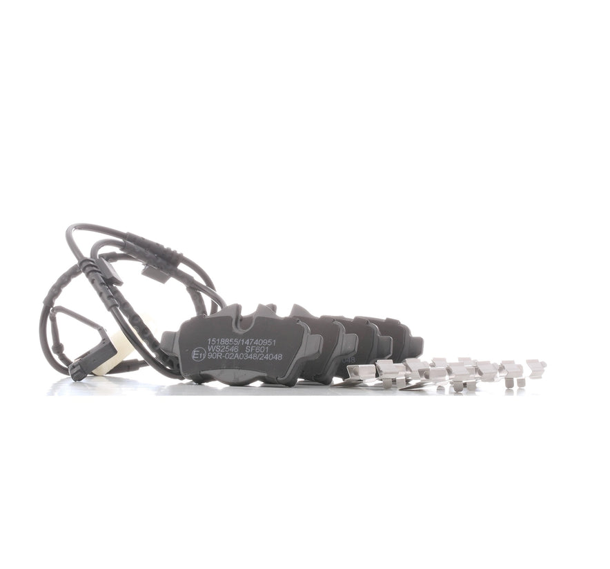 RIDEX 402B1338 Brake pad set