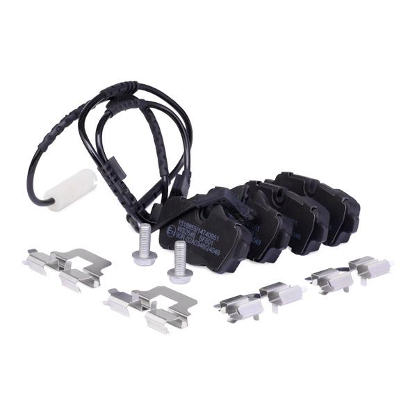 RIDEX 402B1338 Brake pad set