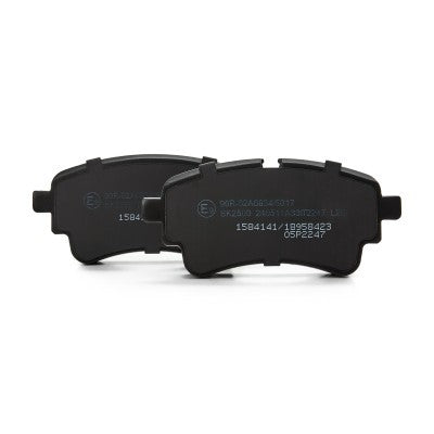 RIDEX 402B1962 Brake Pad Set for Audi - Rear Axle