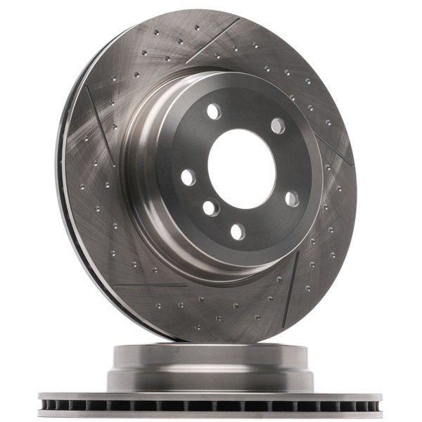 RIDEX 82B1062 Brake Disc - Rear Axle (pair)