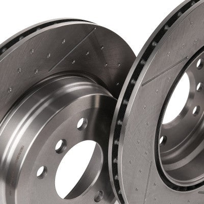 RIDEX 82B1062 Brake Disc - Rear Axle (pair)