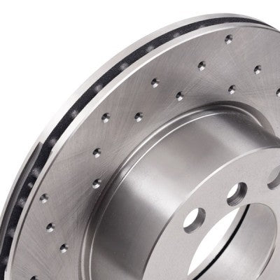 RIDEX 82B2520 Brake Disc - Front Axle (pair)