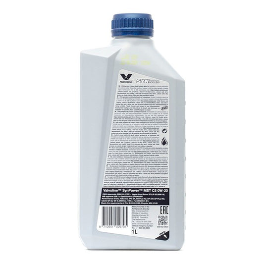 Valvoline 886742 SynPower MST C5 - 0W-20 - 1L