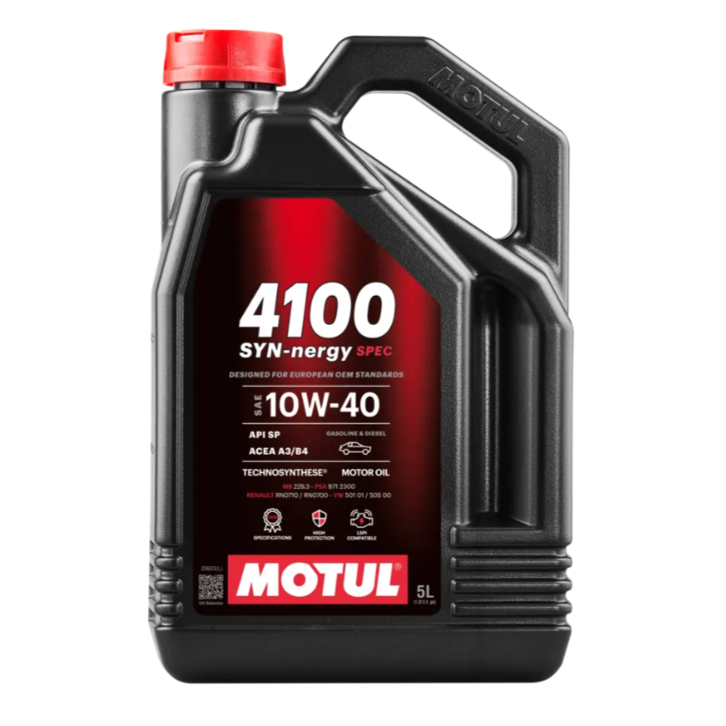 Motul Motor Oil 4100 SYN-NERGY 10W-40 (Semi Synthetic) / 5L