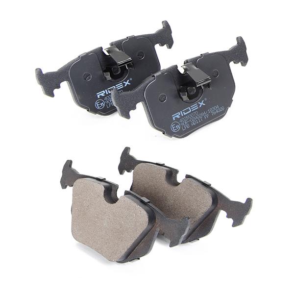 RIDEX 402B0070 Brake pad set Rear axle - for BMW