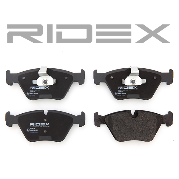 RIDEX 402B0116 Brake pad set