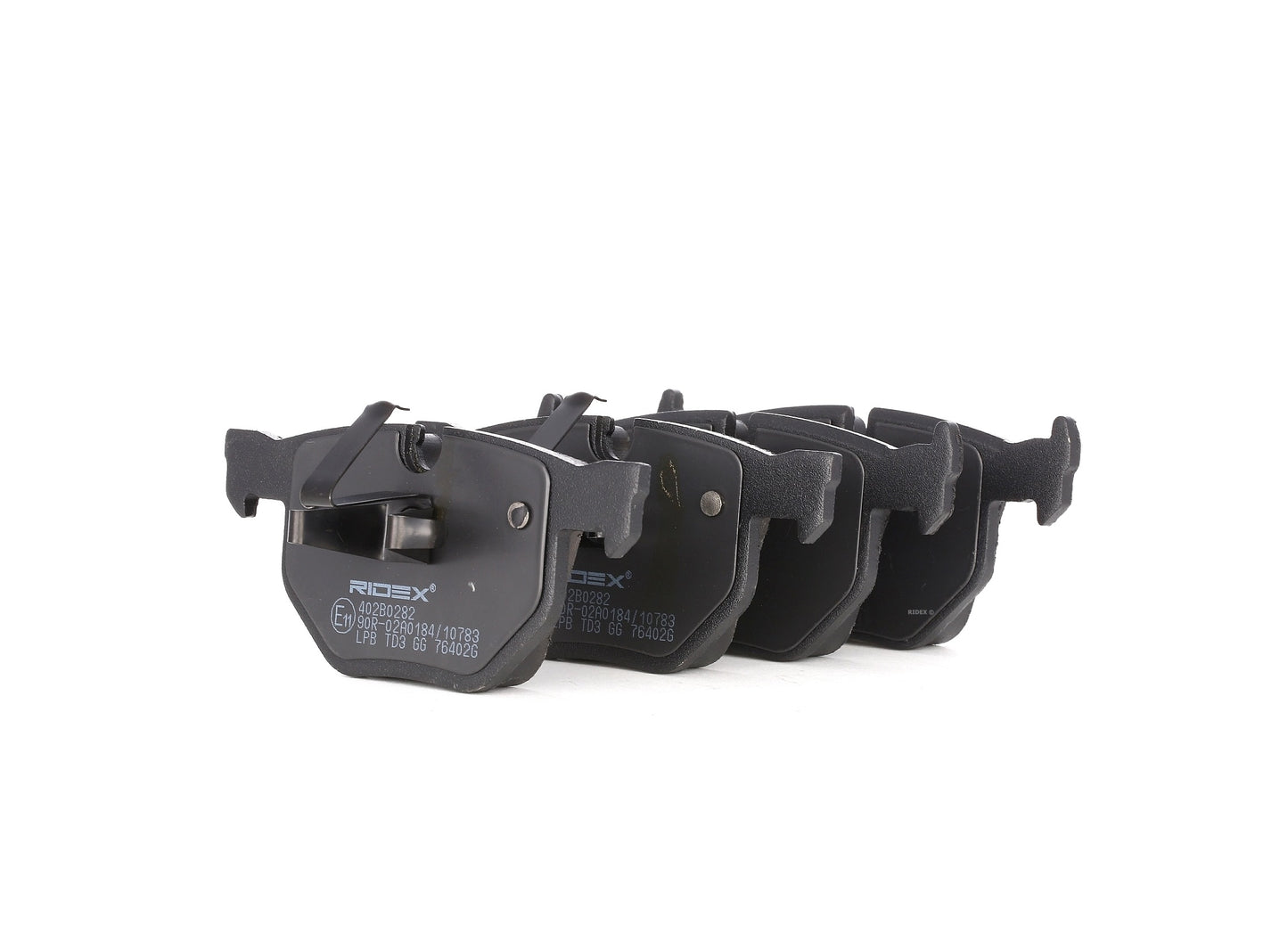 RIDEX 402B0282 Brake pad set