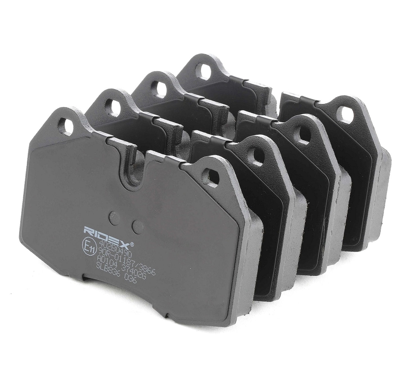 RIDEX 402B0490 Brake pad set