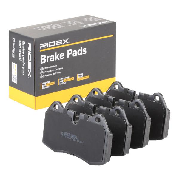 RIDEX 402B0490 Brake pad set