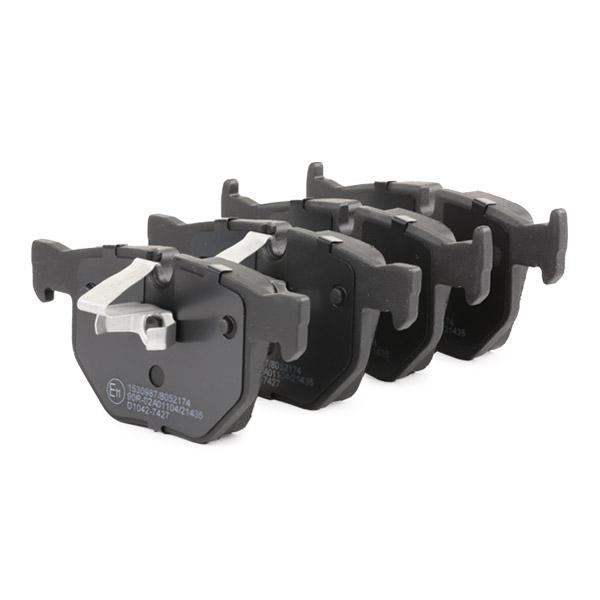 RIDEX 402B0557 Brake pad set Rear axle - for BMW