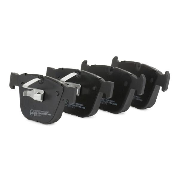 RIDEX 402B0751 Brake pad set - for BMW