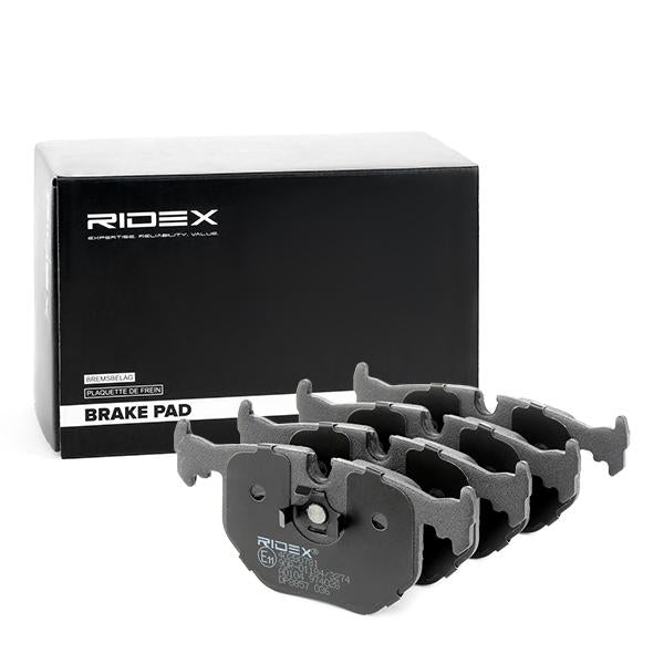 RIDEX 402B0781 Brake pad set - for BMW