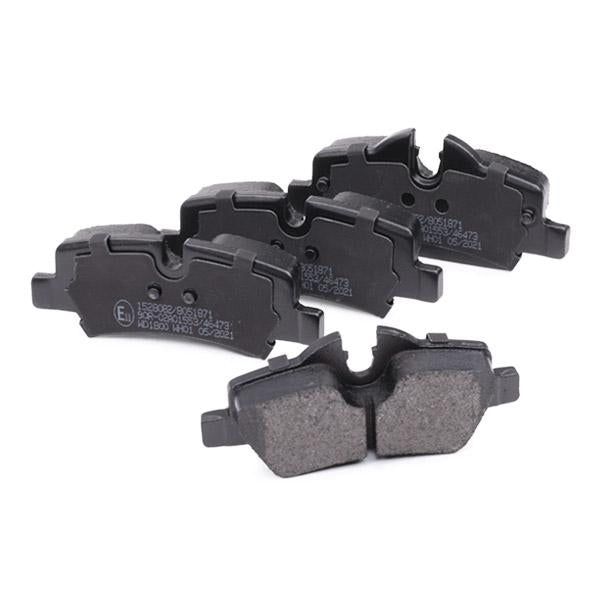 RIDEX 402B0844 Brake pad set