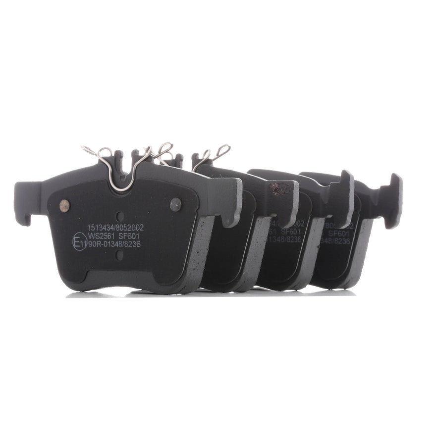 RIDEX 402B0863 Brake Pad Set for Mercedes - Rear Axle