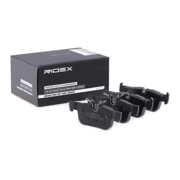 RIDEX 402B1072 Brake pad set Rear axle - for BMW