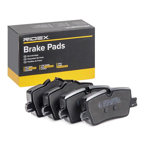 RIDEX 402B1622 Brake pad set