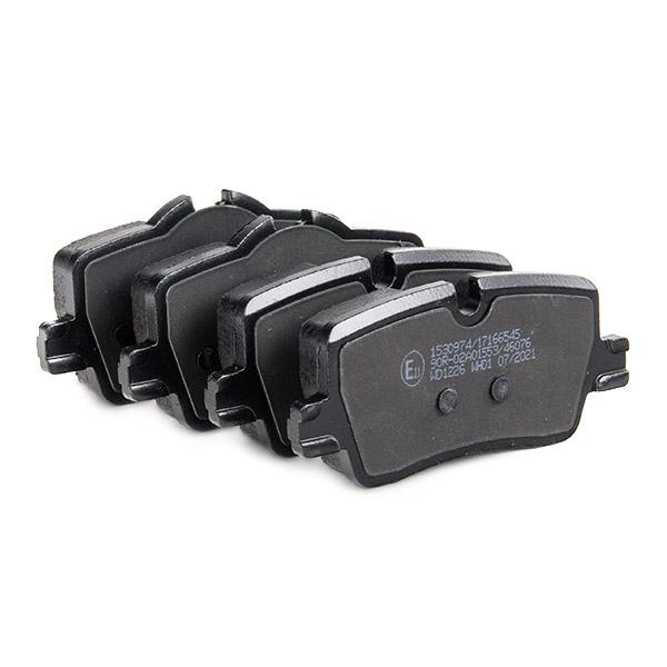 RIDEX 402B1622 Brake pad set