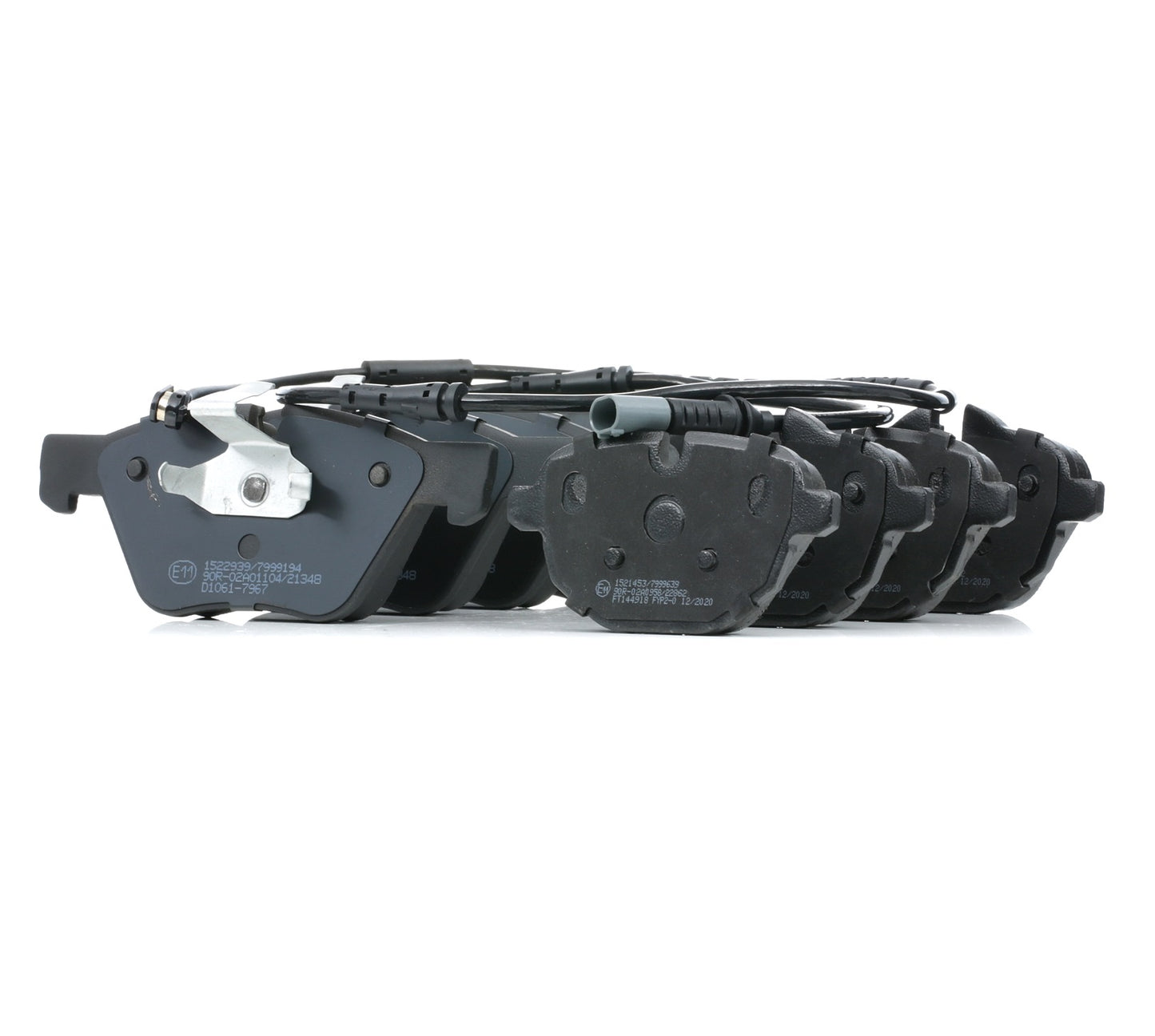 RIDEX 402B1649 Brake pad set for BMW 5 Series