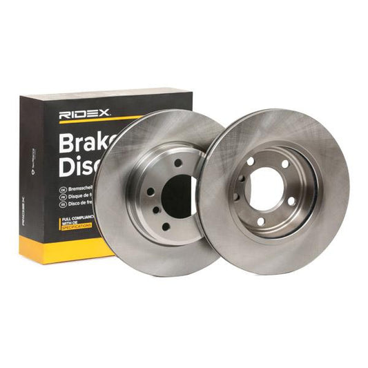 RIDEX 82B0029 Brake Disc Front axle (pair) - for BMW
