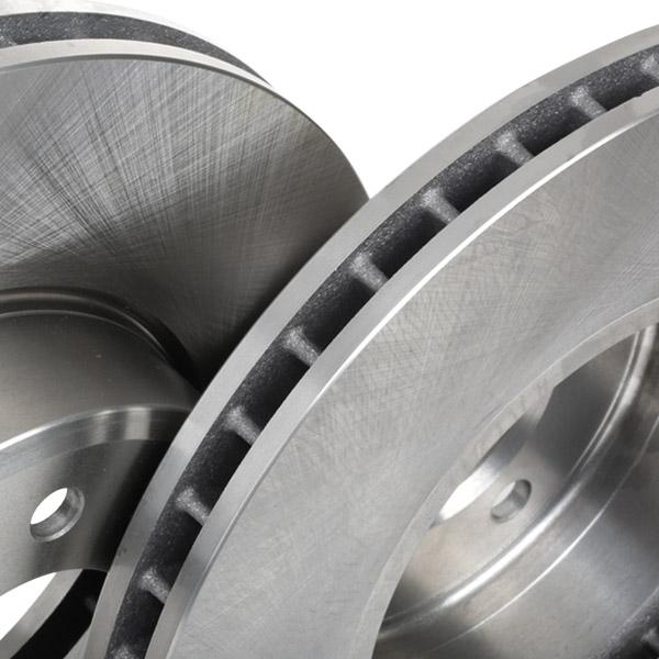 RIDEX 82B0202 Brake Disc - front axle (pair)