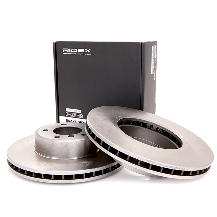 RIDEX 82B0202 Brake Disc - front axle (pair)