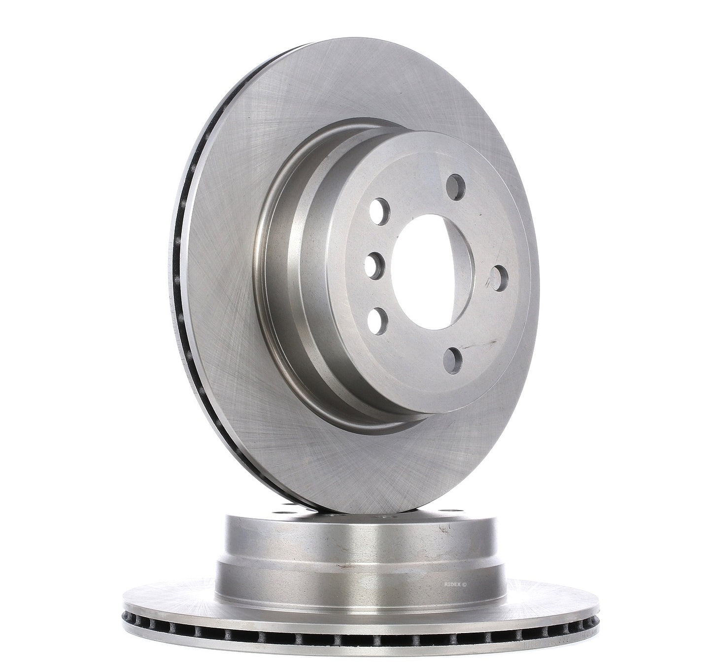 RIDEX 82B0539 Brake Disc - rear axle (pair)