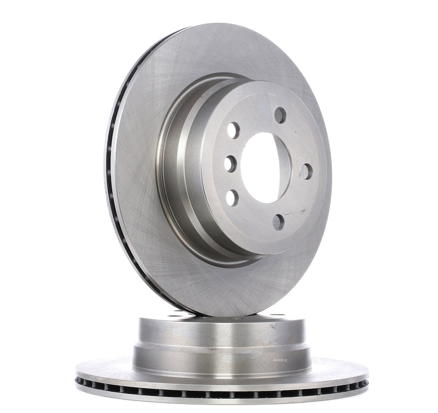 RIDEX 82B0539 Brake Disc - rear axle (pair)