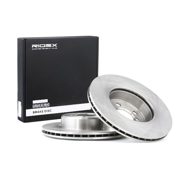 RIDEX 82B0707 Brake Disc - front axle (pair)