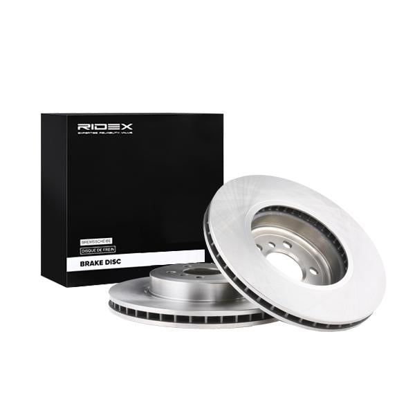 RIDEX 82B0722 Brake Disc - front axle (pair)