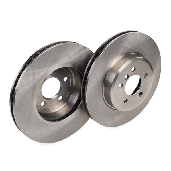 RIDEX 82B0722 Brake Disc - front axle (pair)