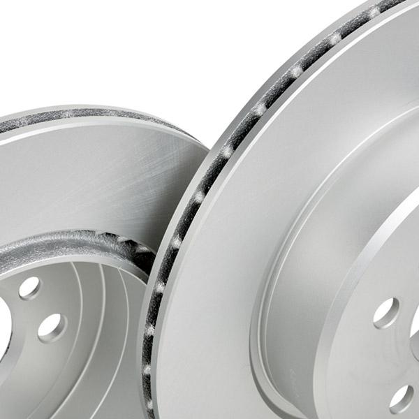 RIDEX 82B0739 Brake Disc - rear axle (pair)
