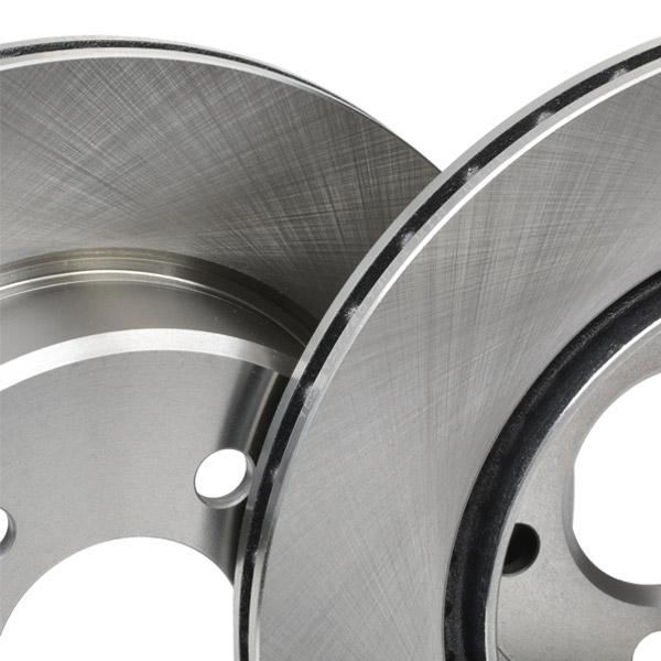 RIDEX 82B0739 Brake Disc - rear axle (pair)