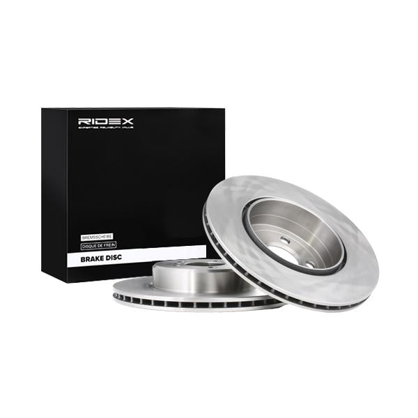 RIDEX 82B0772 Brake Disc - rear axle (pair)