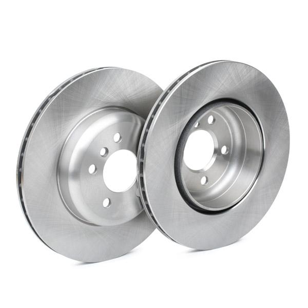 RIDEX 82B0772 Brake Disc - rear axle (pair)