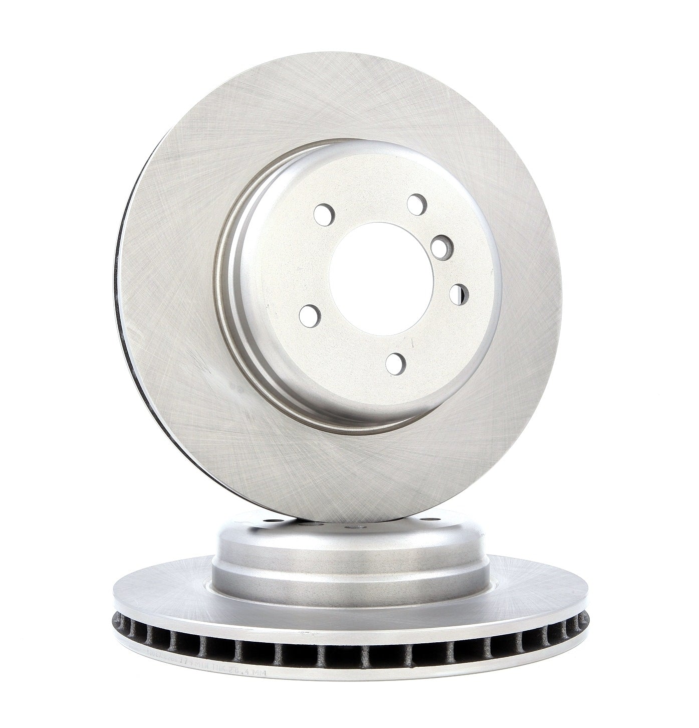 RIDEX 82B0779 Brake Disc - front axle (pair)