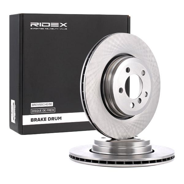 RIDEX 82B0945 Brake Disc - rear axle (pair)