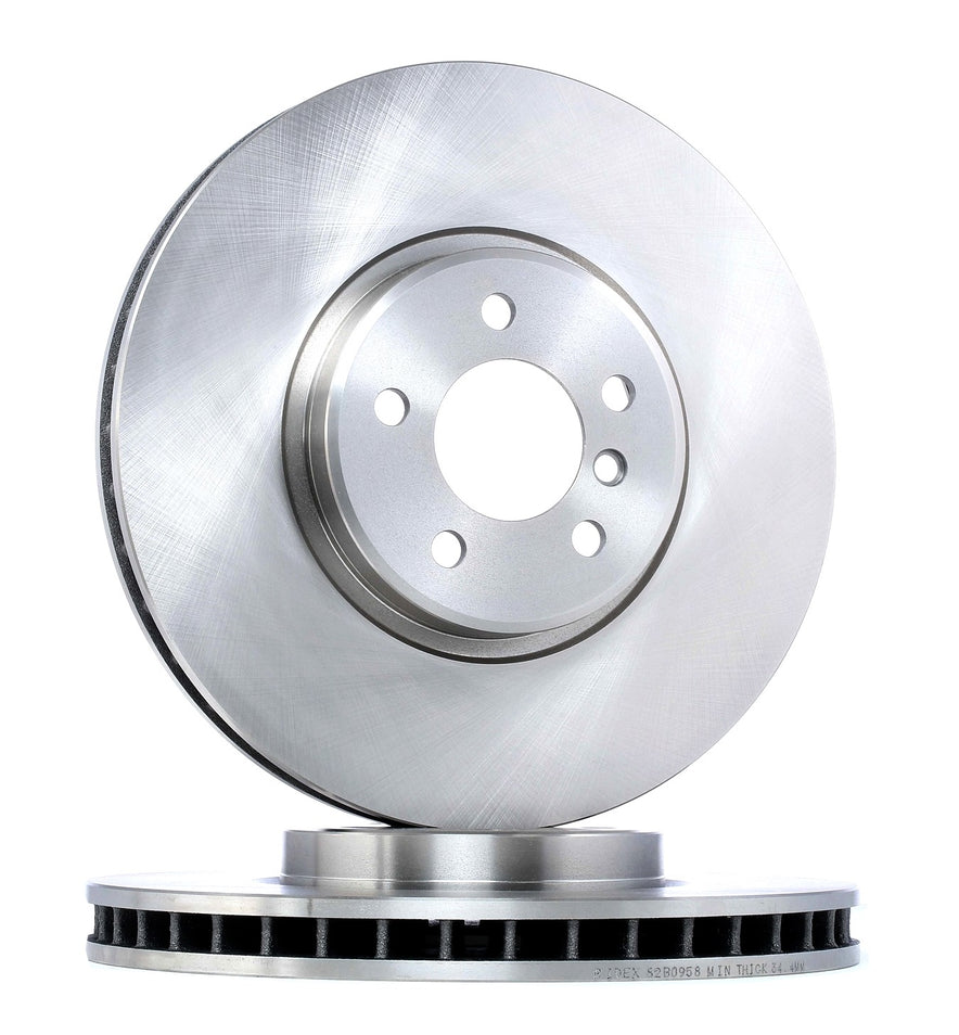 RIDEX 82B0958 Brake Disc - front axle (pair)