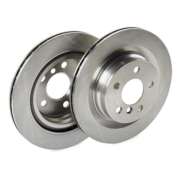 RIDEX 82B2550 Brake Disc - rear axle (pair)