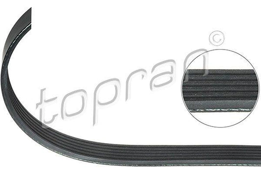 TOPRAN 116 094 V-ribbed belt 1000mm