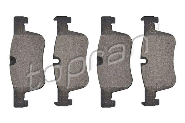 TOPRAN 502 645 Brake pad set Front axle