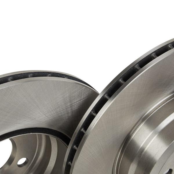 RIDEX 82B1010 Brake Disc - rear axle (pair)