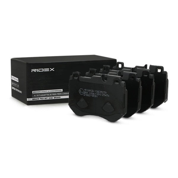 RIDEX 402B1095 Brake pad set Front Axle- for Mercedes