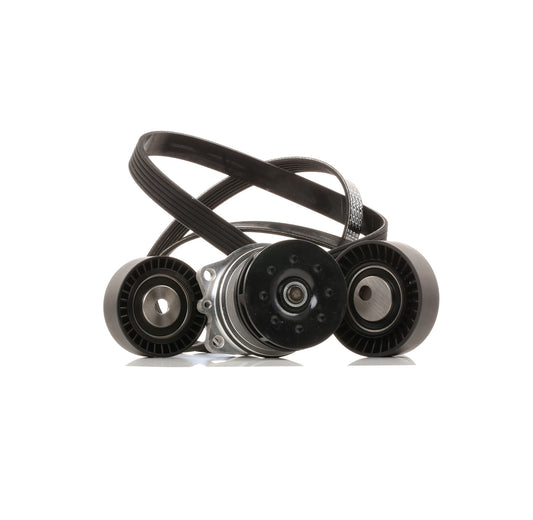 RIDEX 4172P0022 Water Pump + V-Ribbed Belt Kit