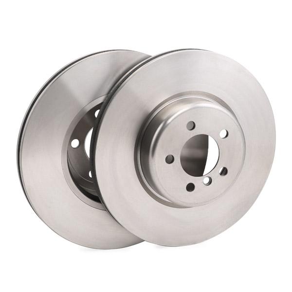 RIDEX 82B1076 Brake Disc - front axle (pair)